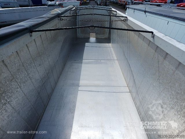 Semi-remorque benne Wielton Kipper Alukastenmulde 51m³