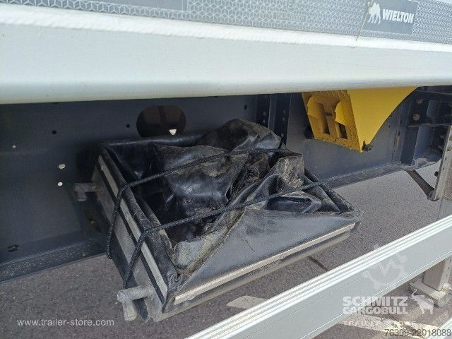 Semi-remorque benne Wielton Kipper Alukastenmulde 51m³