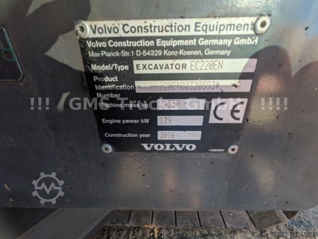 Pásový bagr VOLVO EC 220 / SW + 2 Löffel