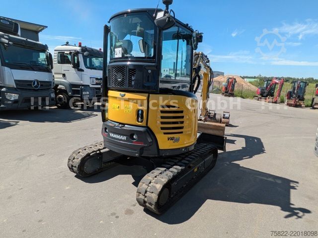 Minikotró YANMAR VIO 38 - 6 / POWERTILT / 3 Löffel / Klima