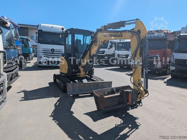 Minikotró YANMAR VIO 38 - 6 / POWERTILT / 3 Löffel / Klima