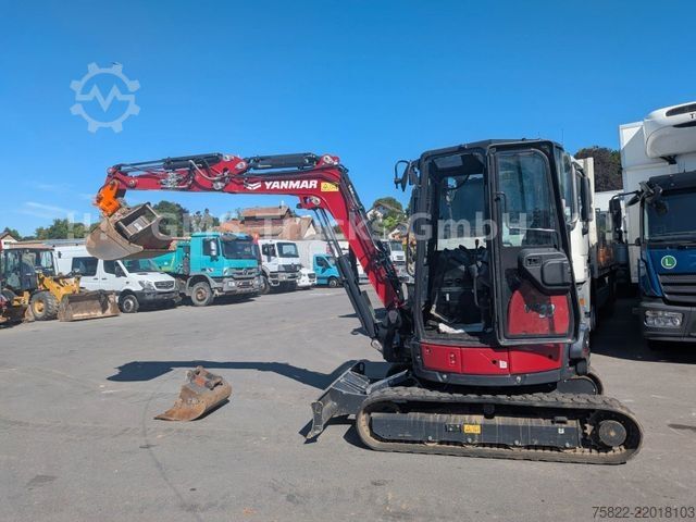 Minikotró YANMAR VIO 33 - 6 / POWERTILT / 3 Löffel / D-Maschine