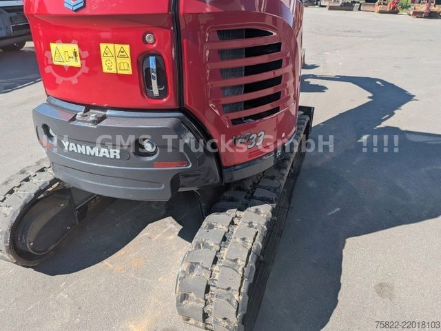 Minikotró YANMAR VIO 33 - 6 / POWERTILT / 3 Löffel / D-Maschine