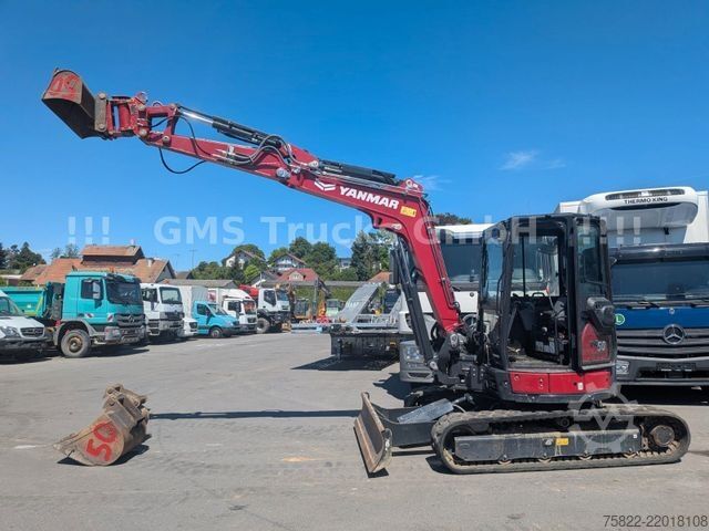 Μίνι εκσκαφέας YANMAR VIO 50 - 6B / POWERTILT / 3 Löffel / D-Masch