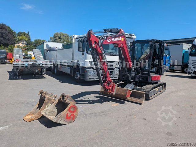 Μίνι εκσκαφέας YANMAR VIO 50 - 6B / POWERTILT / 3 Löffel / D-Masch