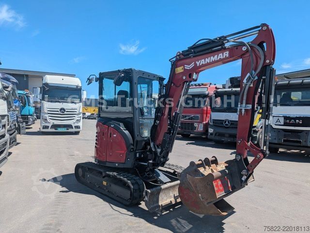 Minikotró YANMAR VIO 33 - 6 / Lehnhoff MS03 / 3 Löffel / D-Masch