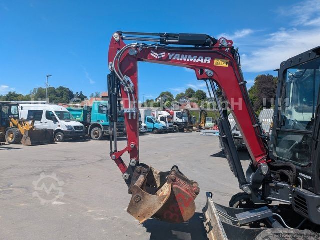 Minikotró YANMAR VIO 33 - 6 / Lehnhoff MS03 / 3 Löffel / D-Masch