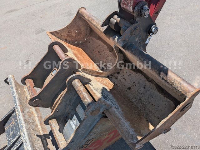 Minikotró YANMAR VIO 33 - 6 / Lehnhoff MS03 / 3 Löffel / D-Masch