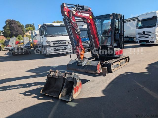 Minikotró YANMAR VIO 33 - 6 / POWERTILT / 3 Löffel / D-Maschine