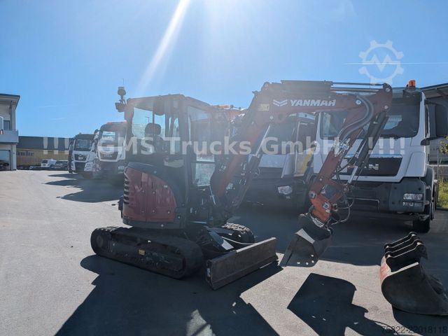 Minikotró YANMAR VIO 33 - 6 / POWERTILT / 3 Löffel / D-Maschine
