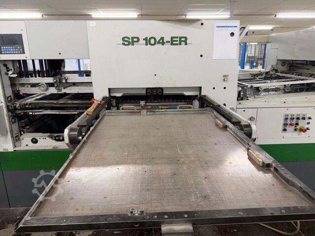 Stansmachine Bobst Autoplatine SP 104-ER