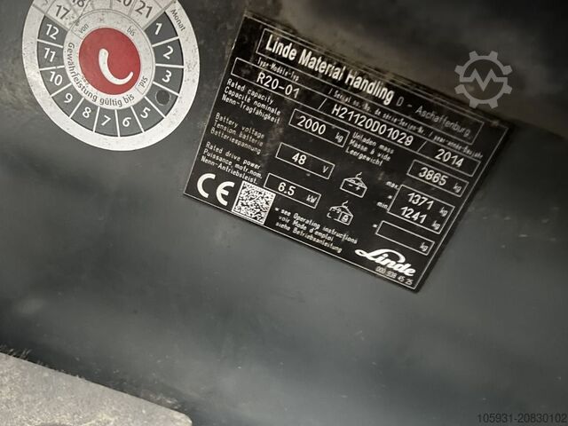 Reach Truck Linde R20-01