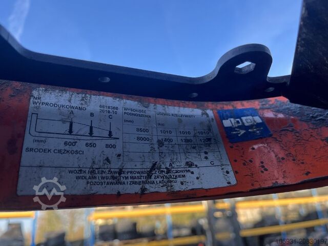 περονοφόρο ανυψωτικό με μετατόπιση ιστού BT RRE140H