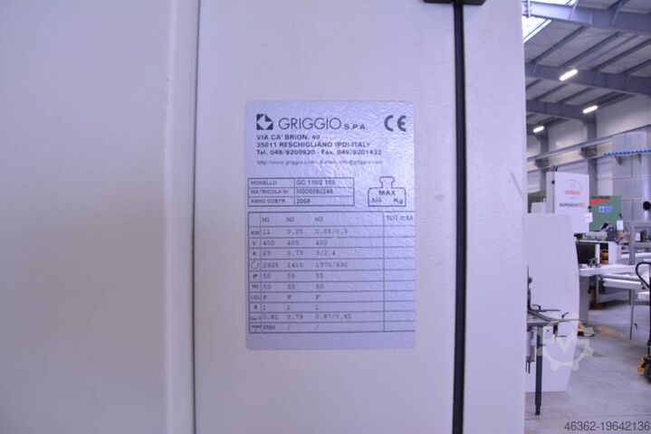 Geniş bant zımpara Griggio GC 1102 180