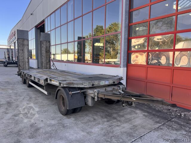 Lågbyggd trailer Humbaur HTD 30  3 Achs Tiefladeranhänger, verzinkt