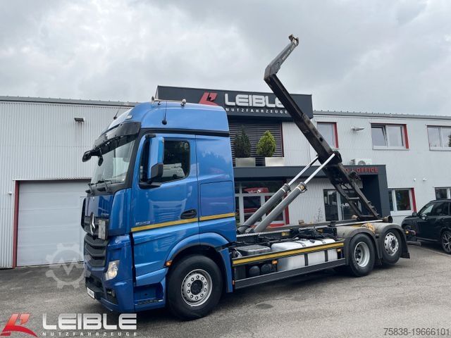 Haakarm vrachtwagen MERCEDES-BENZ Actros 2553 *Solo Star*Meiller Haken*Lenkachse