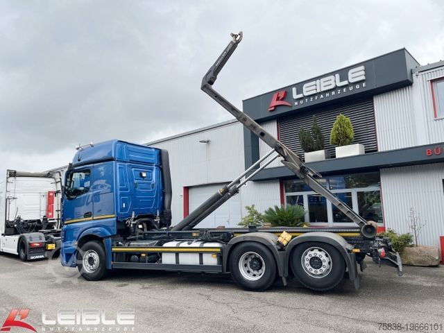 Haakarm vrachtwagen MERCEDES-BENZ Actros 2553 *Solo Star*Meiller Haken*Lenkachse