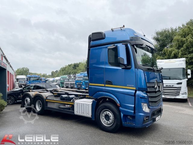 Haakarm vrachtwagen MERCEDES-BENZ Actros 2553 *Solo Star*Meiller Haken*Lenkachse