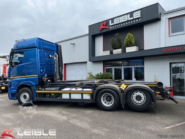 Haakarm vrachtwagen MERCEDES-BENZ Actros 2553 *Solo Star*Meiller Haken*Lenkachse