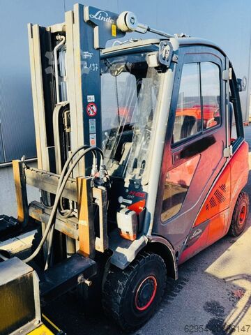 LPG Forklifts Linde H 25 T-02 EVO Triplex Kabine STVO