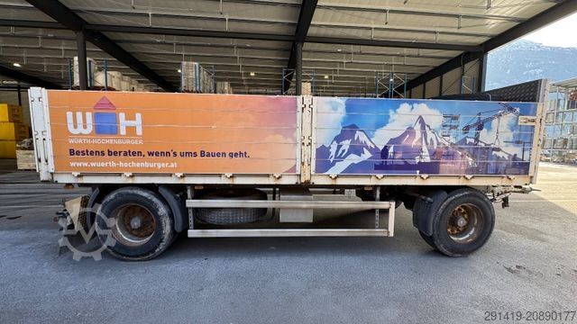 Remorcă deschisă OBERMAIER OD2-L180L Baustoff Pritsche Bj 2008