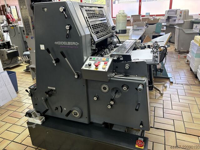 Ofsetový tiskový stroj Heidelberg PM-GTO-52-1