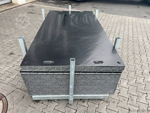 Yol plakaları / Geçiş plakaları dahil şase / YENİ  Fahrbahnplatten  / Fahrplatten inkl. Gestell / NEU