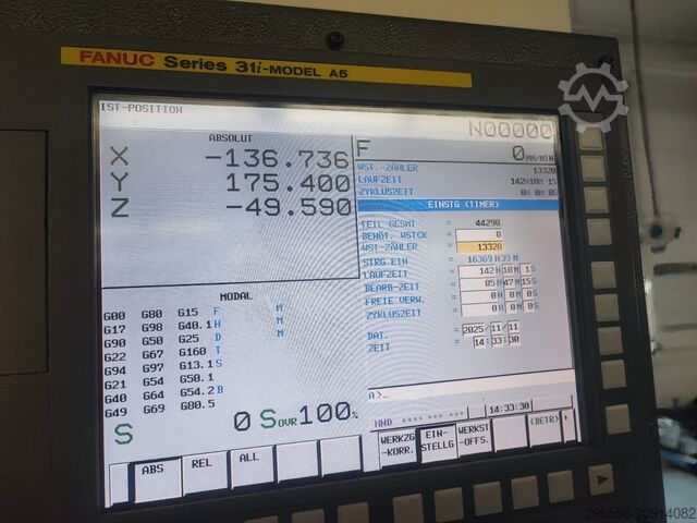 Vertikalt bearbetningscenter FANUC Robodrill Alpha T21iFa