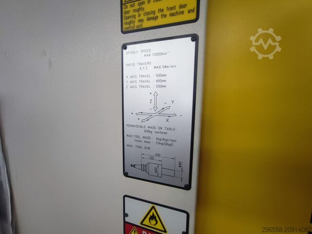 Vertikalt bearbetningscenter FANUC Robodrill Alpha T21iFa