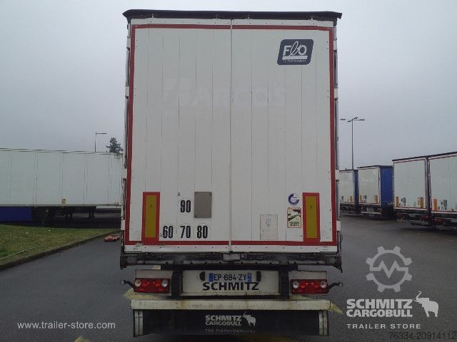 Brandalı açık yarı römork Schmitz Cargobull Semitrailer Curtainsider Standard