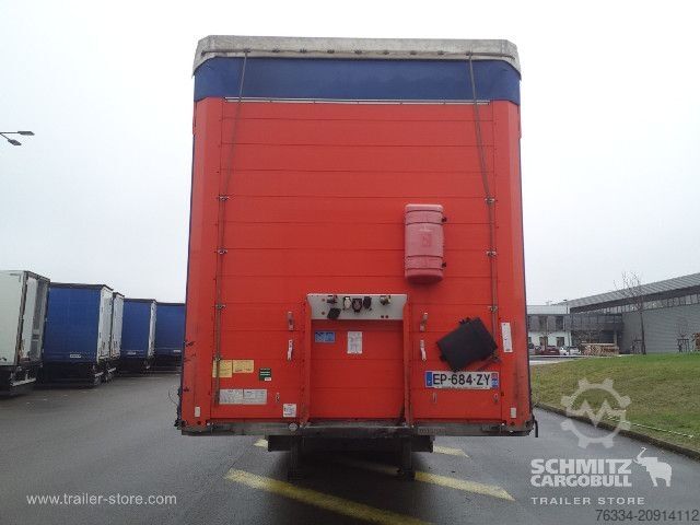 Brandalı açık yarı römork Schmitz Cargobull Semitrailer Curtainsider Standard