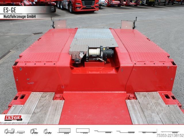 Dieplader oplegger FAYMONVILLE MAX510 Tiefbett 2x10 t