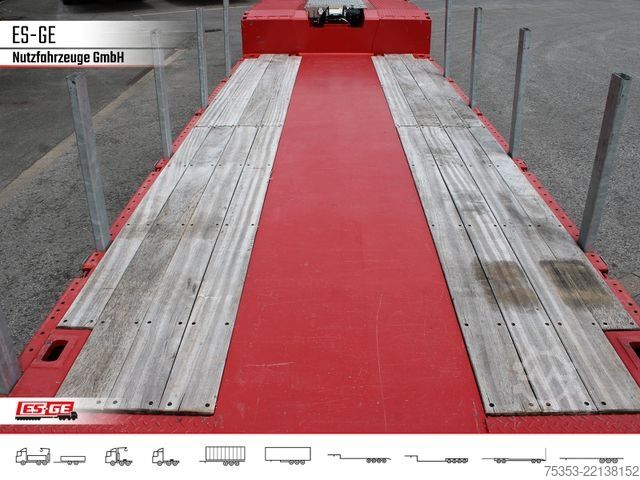 Dieplader oplegger FAYMONVILLE MAX510 Tiefbett 2x10 t