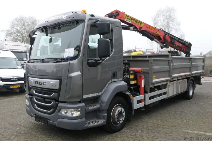 Tipper with crane DAF LF 230 | PALFINGER PK9001 | Remote Control | 92...