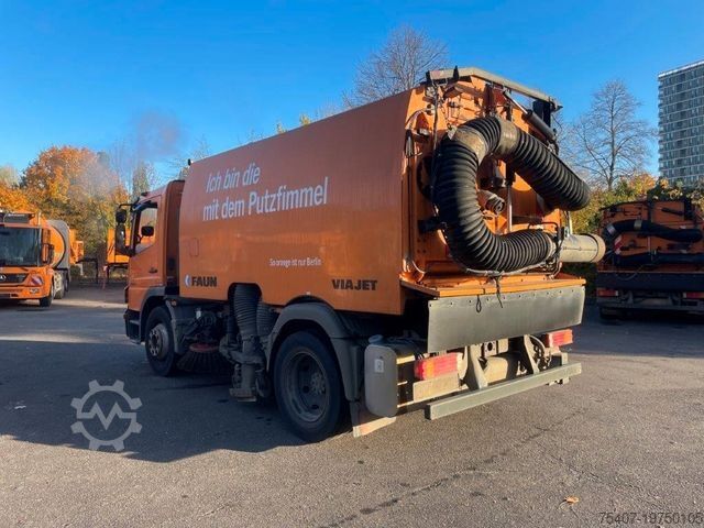 Silniční zametač MERCEDES-BENZ Atego 2 1524 LKO FAUN Viajet 6R/ L