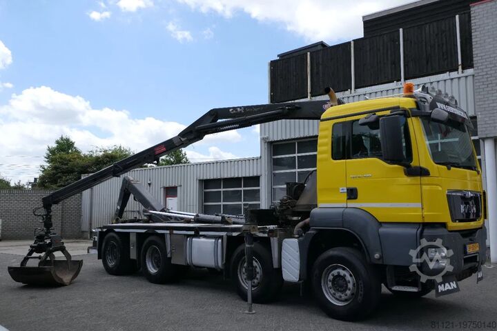Systém ramene s hákem MAN TGS 41.480 | 8X4 | HMF 1643-Z2 | Remote Control...