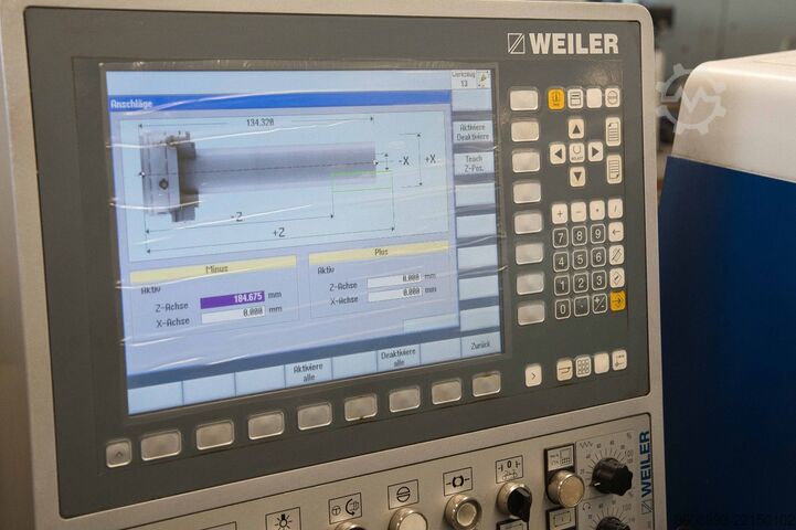 Cyclusgestuurde draaibank WEILER E 50 HD x 1000