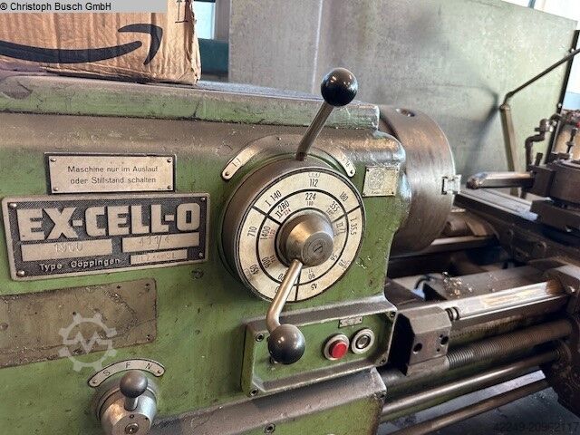 Leit- und Zugspindeldrehmaschine EX-CELL-O 411/4
