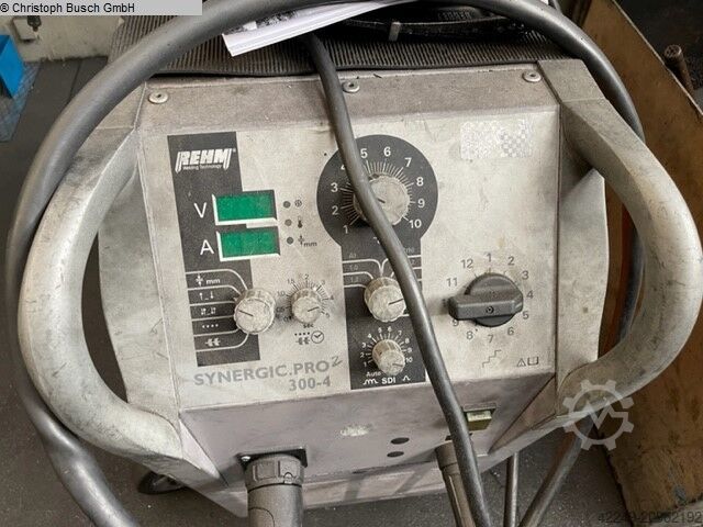 Schutzgasschweißanlage REHM Synergic pro 300-4