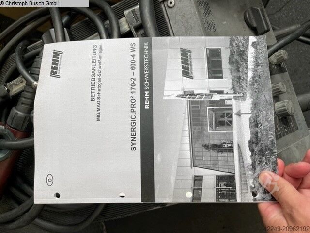Schutzgasschweißanlage REHM Synergic pro 300-4