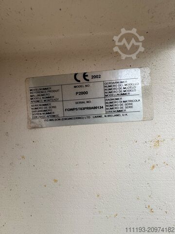 GENERATOARE DIESEL PERKINS FG WILSON 2002 P2000