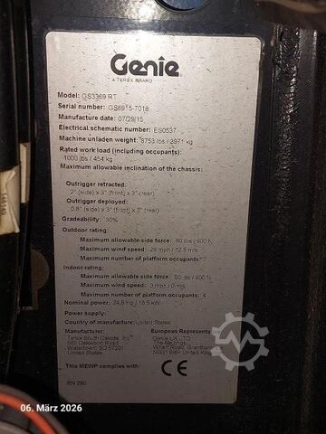 Scissor lift Genie GS-3369 RT OR