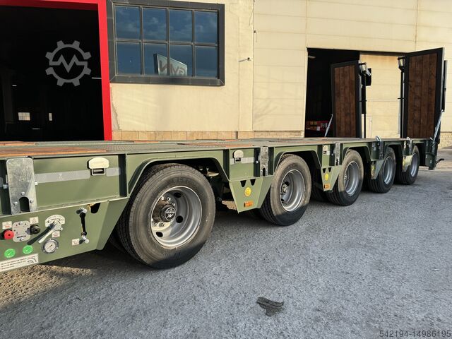 Alçak yükleyi̇ci̇ semi̇treyler GVN Trailer 5 Axle Lowbed