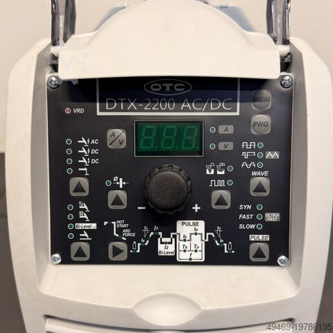 OTC DAIHEN Tig Pulse Lasapparaat DC OTC DAIHEN DTX 2200 ACDC