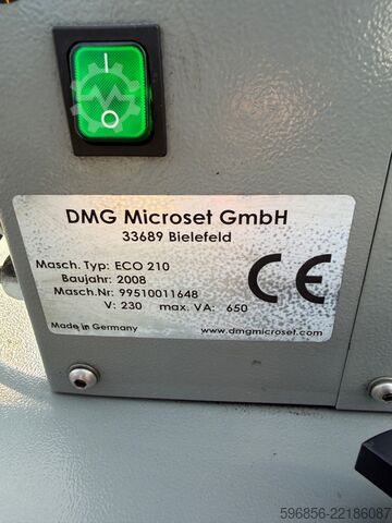 DMG Microset ECO 210 – Voorinstelapparaat voor meetgereedschap met computer DMG Microset ECO 210 – Presetter narzędzi pomiarowych z komputerem DMG Microset ECO 210 – Presetter narzędzi pomiarowych z komputerem