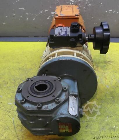 Instelbare tandwielmotor 0,37 kW 19-100 rpm MOTOVARIO TKF/5