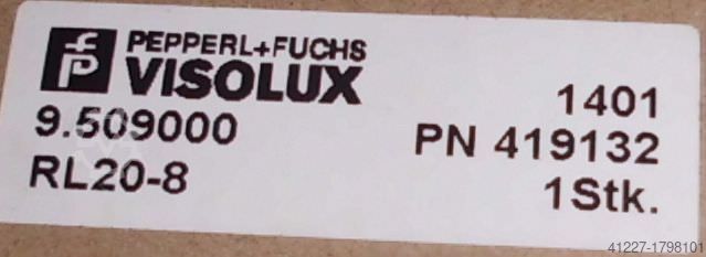 Reflective light barrier Visolux RL20-8