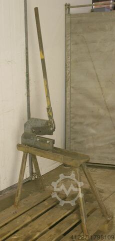 Saks med håndtag Mubea Schnittlänge 180 mm