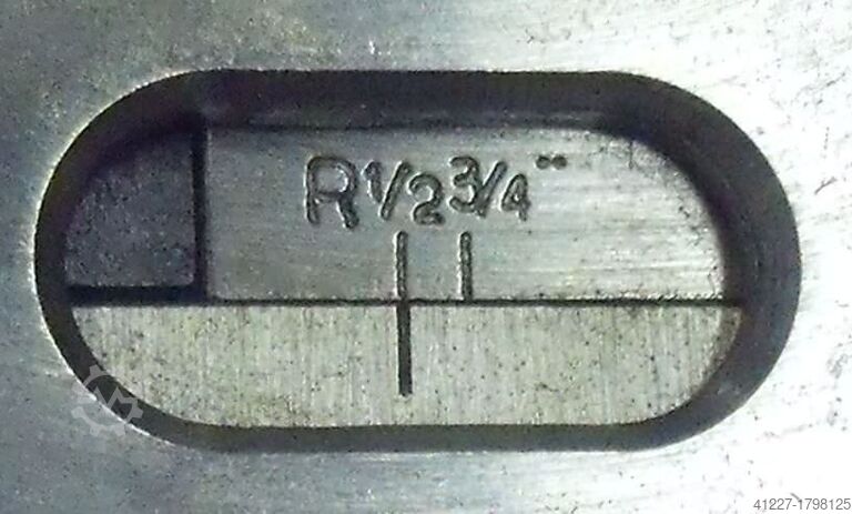 Řezací hlava se závitořeznými čelistmi Rems R1/2-2"