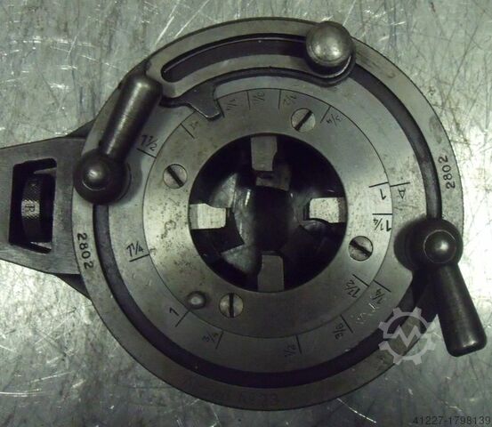 Thread cutting head with Strehler jaws Alrowa 1/4"-1 1/2"